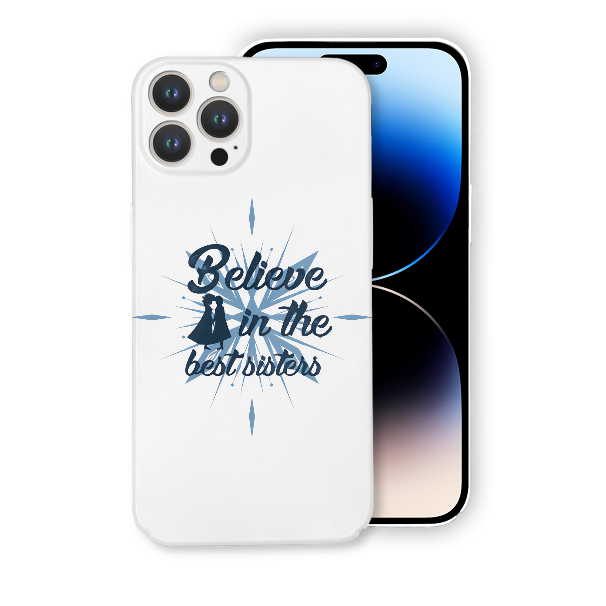（画像用） アナと雪の女王 アンナ エルサ Frozen Anna Elsa 【iPhone 14シリーズ対応】ハードケース